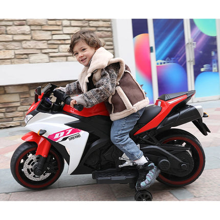 Electric Scooter 12V Kids Toys Motorcycle/Kids Electric Car/electric Ride on Toys Boys Girls with Training Wheels