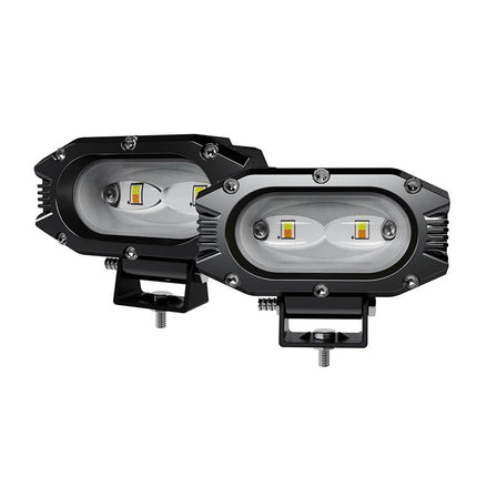 Car Light Universal LED Safety Lamp Car Fog DRL Flashing Fog Work Light for Truck Boat Jeep