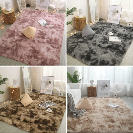 carpet living room Decoration Children bedroom carpet Fluffy Mat for hallway Non-slip Hair Rugs