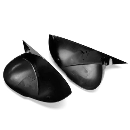 For KIA K5 Optima 2020 2021 2022 Body Side Door Rearview Mirror Cover Sticker Trim ABS Carbon Fiber