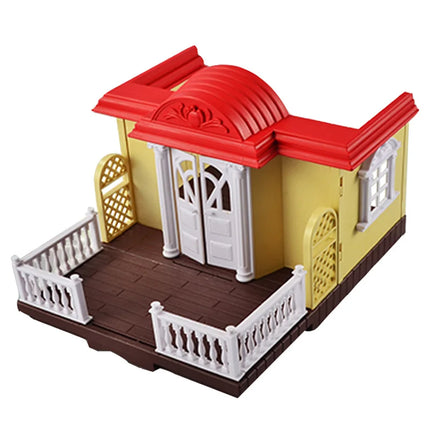Simulation Children's Toys 1:12 Foresr Animal Family Villa Dollhouse Furniture