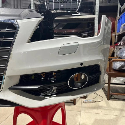 Carbon ABS Bodykit for Audi A7 RS7 S7 Front Bumper Assembly Plastic Front Face 11-17 Model A7 Car Parts