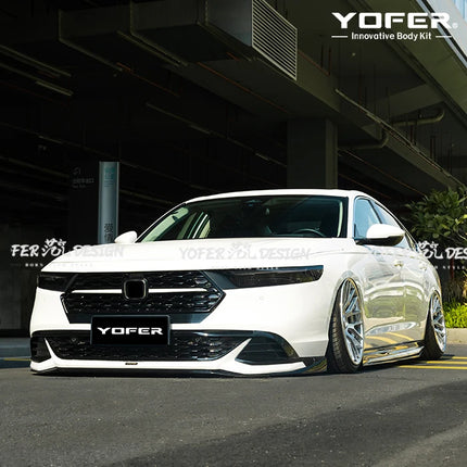 2023 2024 Glossy Black Auto Body Kit Universal Front Bumper Grills for Honda Accord 11th Generation