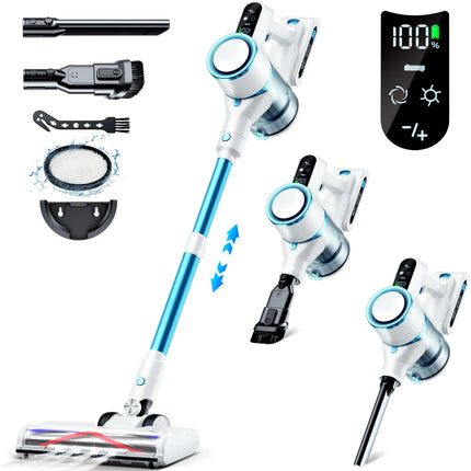 Vacuum Cleaner, 23Kpa Vacuum Cleaner with Rechargeable Battery, Household Vacuum
