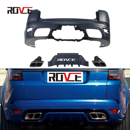 ROVCE High Quality Front and Rear Body Kit Car Parts Encirlement Auto Protector for Range Rover SPORT SVR