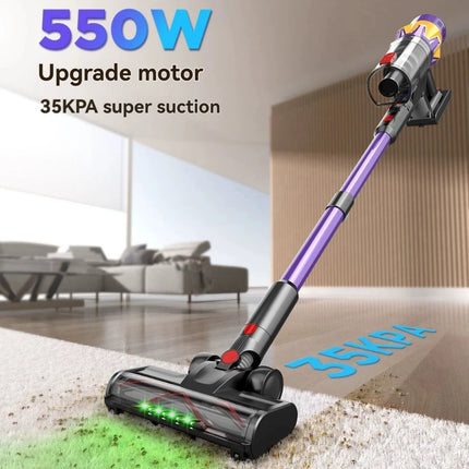 Strong Suction Automatic Boost Cordless Handheld Vacuum Cleaner Lightweight Home Dust Mite 2024