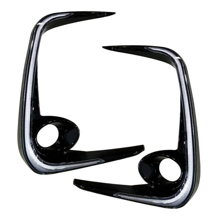 Car LED DRL Daytime Running Light Yellow Turn Signal 12V Fog Lamp Decoration Bumper Light For Toyota Corolla 2019 2020 2021 2022