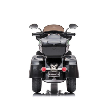 12V Two Seat Scooter for Kids, Scooter for Kids with Key Start /3 Wheels Headlight/Storage Box/ Two Motor