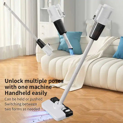 Lightweight Smart Stick Cordless Handheld Vacuum Cleaner >200AW Suction Wet/Dry Function