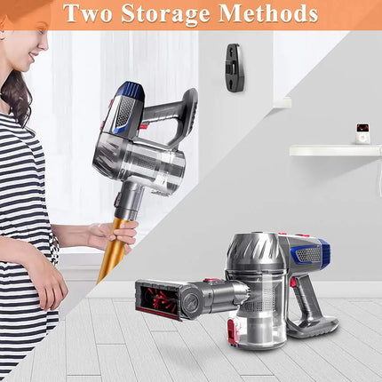 Electric Cyclone Stick Vacuum Cleaner Wireless Handheld Floor and Car Cleaner with Dry Function