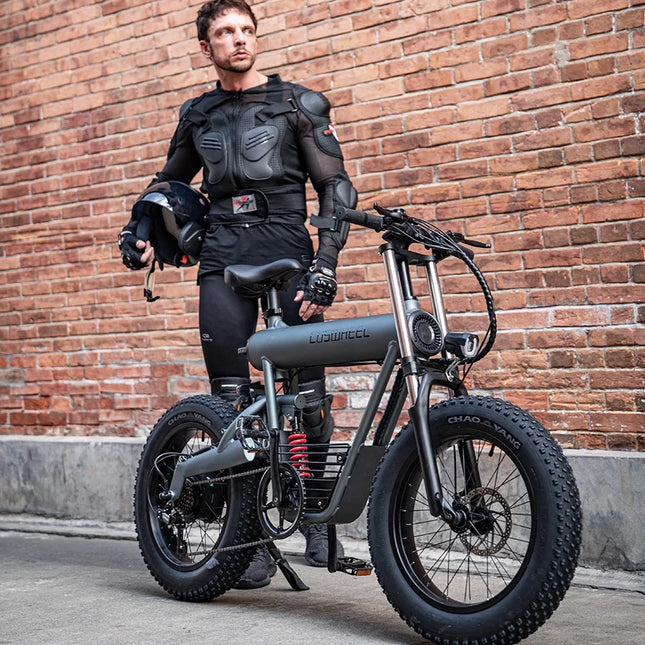 Super Electric Bike 20 Inch Fat Electric Bicycle  Electric Motorcycles Electric Disc Brake