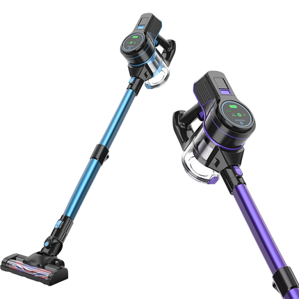 Brushless Motor Stick Wireless Vacuum Cleaner Touchscreen Four-speed Modes Adjustable