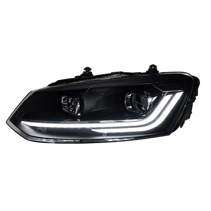Car Light for VW Polo 2009-2021 Dynamic Signal LED Headlights DRL Automotive Accessories With Projector Lens Head