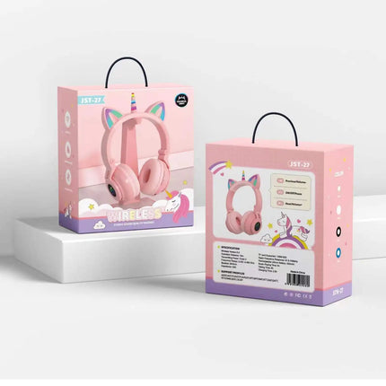 Original Waterproof in Ear Gaming Girls Cat Ear Headset Low Latency Jst-27 Bluetooths