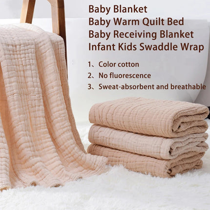 6 Layers Baby Receiving Blanket Bamboo Cotton Infant Kids Swaddle Wrap Blanket