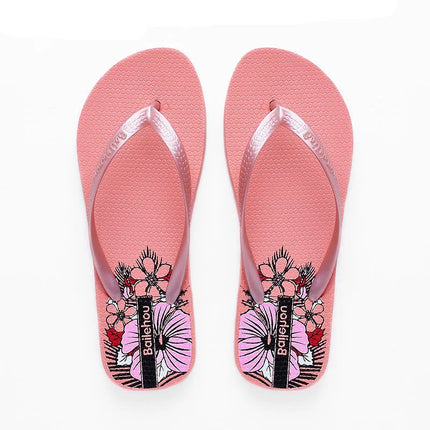 EOFK Women Slippers Beach Summer Flip Flops Fashion Designer Ladies Purple Home Female Slides