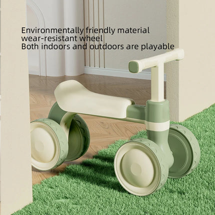 Mini Wide Four Wheel Plastic Children's Car Ergonomically Designed for 0-3 Months Kids