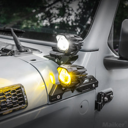 OMU Offroad Car Vehicle Spotlight Car Led Work Lights for Jeep Wrangler JK Car Light Accessories