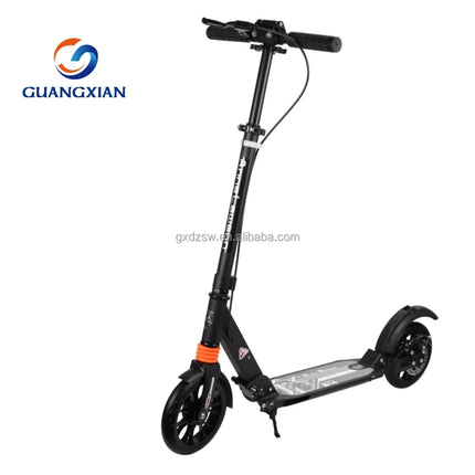 Electric 2-Wheel Foldable Skateboard with Disc Brake Aluminum Alloy Adult & Children's Scooter Hand Brake