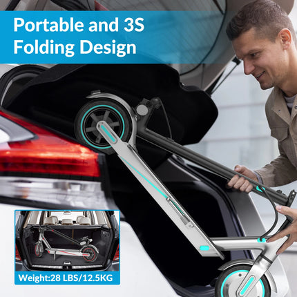 Folding Electric Scooter Ook Tek V8 Scooter 36V 10.5Ah 8.5 Inch Honey Comb Wheels E Scooter for Adult Easy to Carry Best Selling