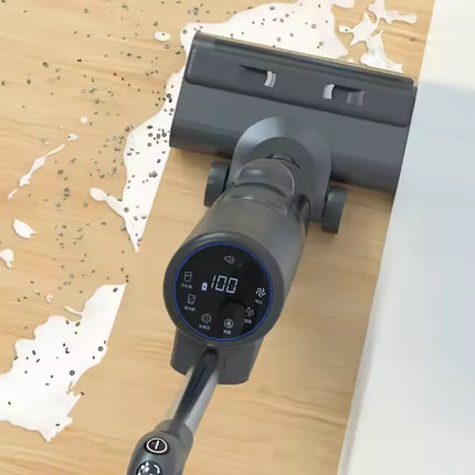 Self-Cleaning Upright Wet Dry Vacuum Cleaner Household Hard Floor Cleaner with HEPA Filtration