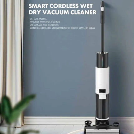 Wireless Cordless Wet/Dry Vacuum Cleaner 200W 910ml 4000mAh 15000Pa Brushless Motor Self