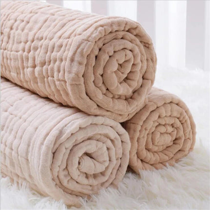 6 Layers Baby Receiving Blanket Bamboo Cotton Infant Kids Swaddle Wrap Blanket