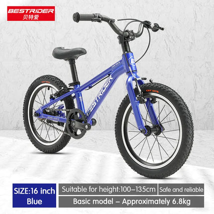 New 16/20 Inch Single Speed Mountain Bicycle Children's Bike
