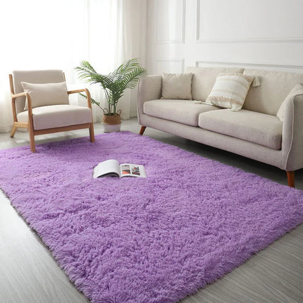 Modern Living Room Large Carpet Long Hair Children's room Carpets  Bedroom Furry Decoration Rug