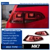 Car Light for VW Golf 7 LED Tail Light 2013-2017 Golf 7 Rear Fog Brake Turn Signal Automotive  Accessories