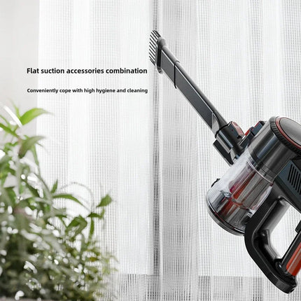 Power Foldable Standing Vacuum Cleaner with Brushless Motor for Home Car Carpet Cleaning Mite Removal