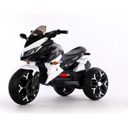 Kids Motorcycle Ride-On Motorcycle 3-Wheels 12 V kids  ride on toy with PU seat Training Wheels