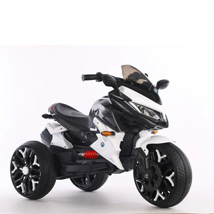 Kids Motorcycle Ride-On Motorcycle 3-Wheels 12 V kids  ride on toy with PU seat Training Wheels