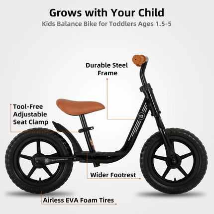 2 Wheels Kids Ride on Car Toys Children's Scooter Walking Running Cycle New Style Baby Balance Bike for 2-5