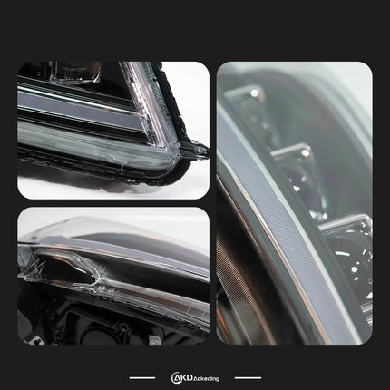 Honda Accord LED Headlight 2008-2013 Headlights Accord DRL Turn Signal High Beam Angel Eye Accessories