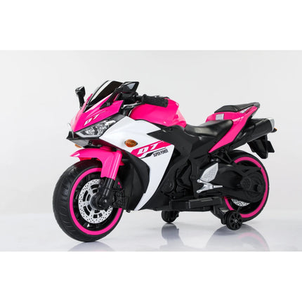 12 V Kids Toys Scooter/Kids Electric Car for Boys Girls with Training Wheels/manual Throttle/ Drive by