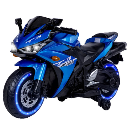 Electric Scooter/ 12 V Toys Kids Electric Scooter Boys Girls with Training Wheels/manual Throttle