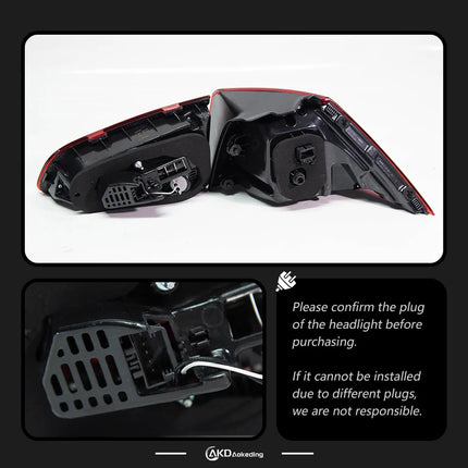 Car Light for VW Golf 7 LED Tail Light 2013-2017 Golf 7 Rear Fog Brake Turn Signal Automotive  Accessories