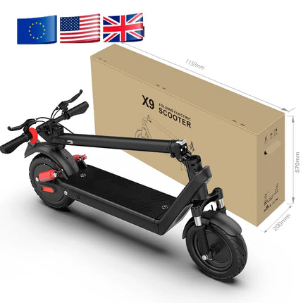 Battery Pack Removable Long Range Big Wheels High Mobility-Max Load 150 kg Electric Scooter for Commuting