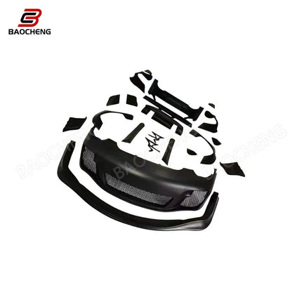 For Porsche 911 997 2008-2011 Upgraded pp Glass Fiber LB Style Front Bumper Facelift Car Parts Performance