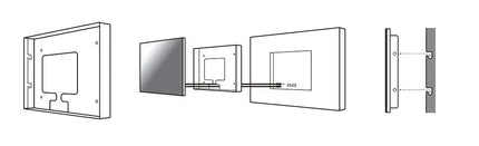 Soulaca 22inches Smart Mirror TV Waterproof 1080P HD Panel Built-in WiFi Bluetooth Android 11.0 New Model 2024 Magic LED US EU
