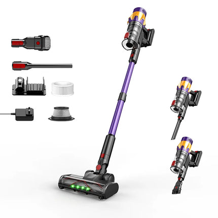 Strong Suction Automatic Boost Cordless Handheld Vacuum Cleaner Lightweight Home Dust Mite 2024