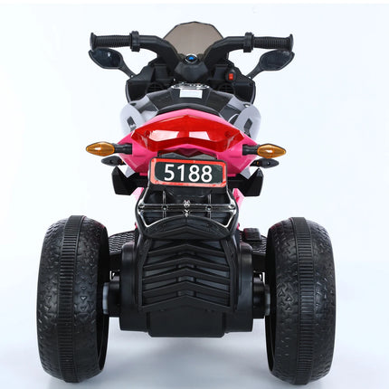 12 V Kids Scooter/ Electric Ride on Scooter for Boys Girls with Training Wheels/manual Throttle/ Drive by