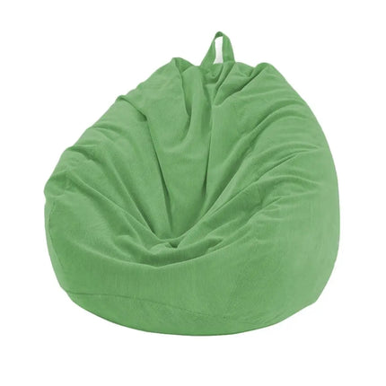 BeanBag Sofas Cover Chairs without Filler Soft Removable Corduroy Lounger Seat
