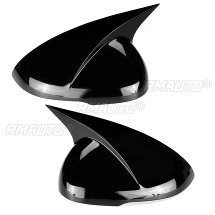 For KIA K5 Optima 2020 2021 2022 Body Side Door Rearview Mirror Cover Sticker Trim ABS Carbon Fiber