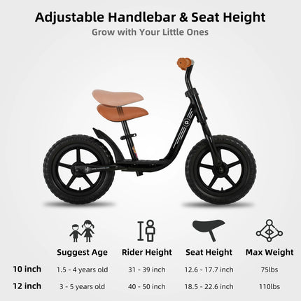 2 Wheels Kids Ride on Car Toys Children's Scooter Walking Running Cycle New Style Baby Balance Bike for 2-5