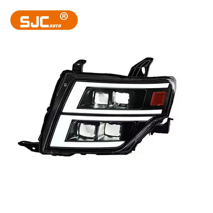 SJC Car Parts Headlights for Mitsubishi Pajero V97 V93 Front Lights Daytime Running LED Lamps Hot Selling Car