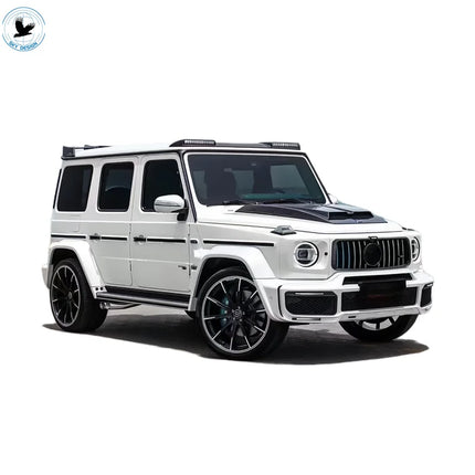 G800 Dry Carbon Fiber Rear Door Panel Front Grille Frame for Mercedes G Class W464 W465 2019-2025 G500 G350 G400D G63
