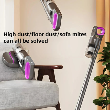 Smart 120W Brushless Motor Lightweight 1-2kg 1800mAh Cordless Vacuum Cleaner 90 min Runtime