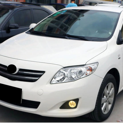 1 Set For Toyota Corolla 2008 2009 2010 Led Fog Lights Fog Lamp Assembly Fog Light Cover Grill Headlight Foglights Frame Frames